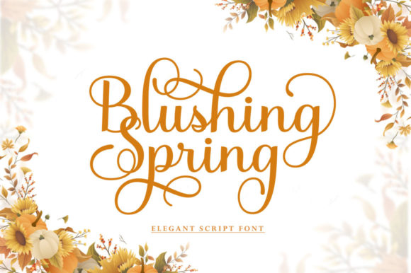 Blushing Spring: A Review of This Romantic Script Font