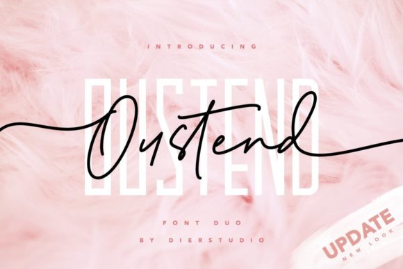 Bring Your Creations to Life with Oustend Font