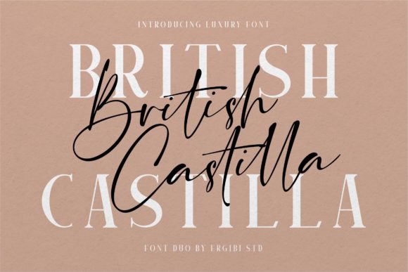 British Castilla: A Versatile Font for Creative Campaigns