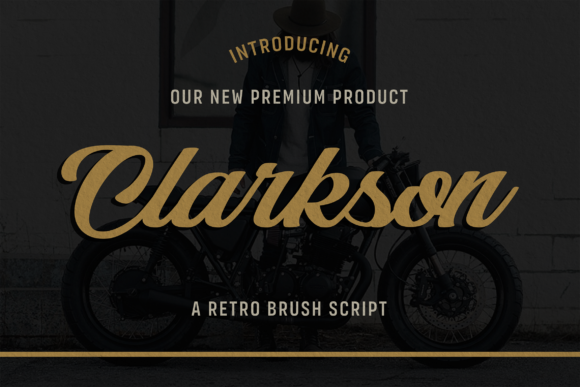 Clarkson: A Bold and Stylish Script Font for Modern Publications