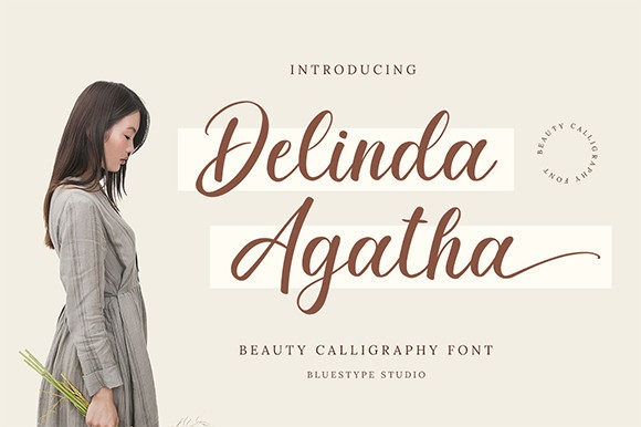 Delinda Agatha: Elevate Your Campaign with a Unique Script Font