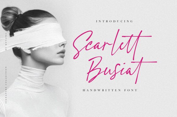 Elevate Your Web Design with Scarlett Busiat Font