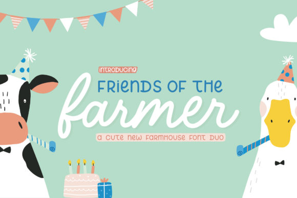 Friends of the Farmer: A Versatile Font for Creative Marketers