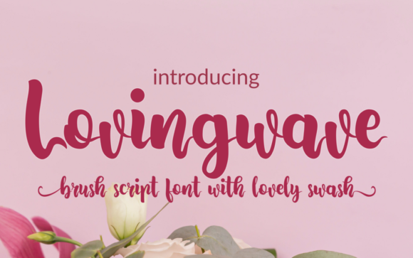 Lovingwave: A Script Font with Elegance