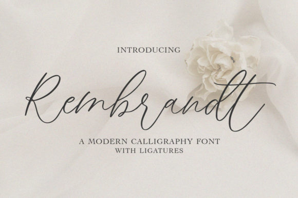 Rembrandt: The Premium Script Font Every Maker Needs