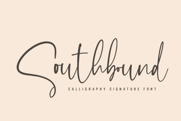 Southbound: A Handwritten Font for Elegant Editorial Design