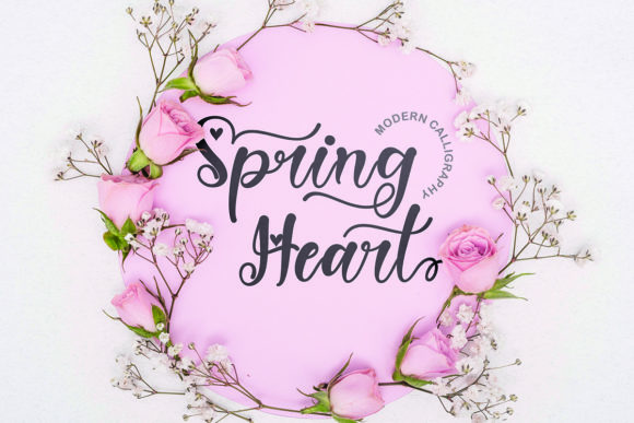 Spring Heart: A Font for Captivating Campaigns