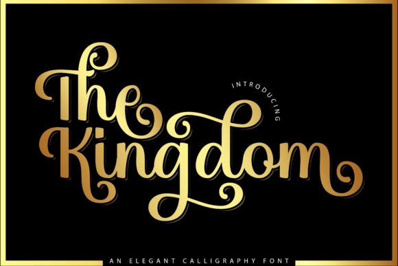The Kingdom: A Font for Elegant Editorial Design
