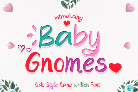 Transform Your Brand with Baby Gnomes Font