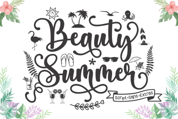 Transform Your Brand with Beauty Summer Font