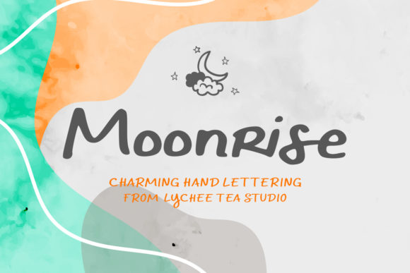 Unleash Creativity with Moonrise: A Charming Handwritten Font