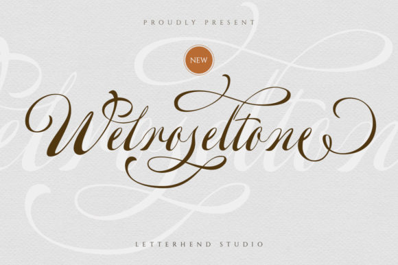 Welroseltone: A Handwritten Font for Distinctive Web Design